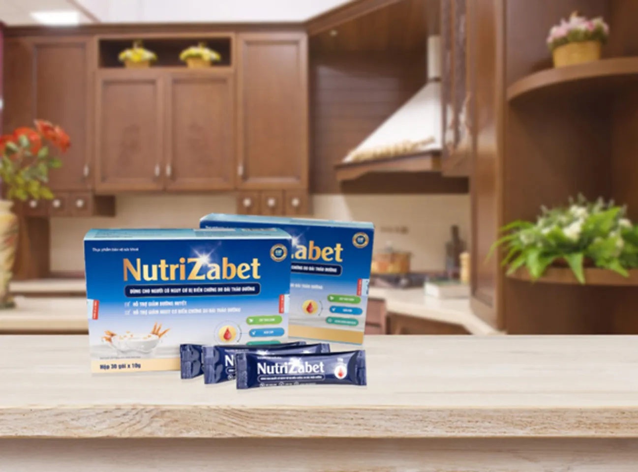 Nutrizabet – Sữa Hạt Dinh Dưỡng Dành Cho Người Tiểu Đường – Hộp 30 Gói 2